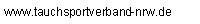 Textfeld: www.tauchsportverband-nrw.de